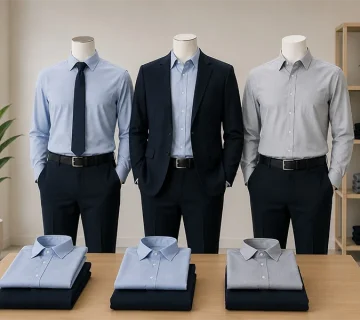 Corporate workwear suppliers showcasing modular corporate uniforms